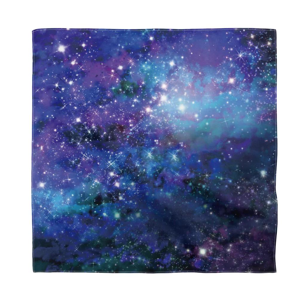 LALA CloveR.のGALAXY ハンカチ Bandana