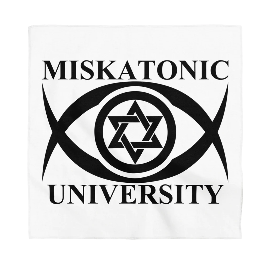 AURA_HYSTERICAのMISKATONIC UNIVERSITY バンダナ