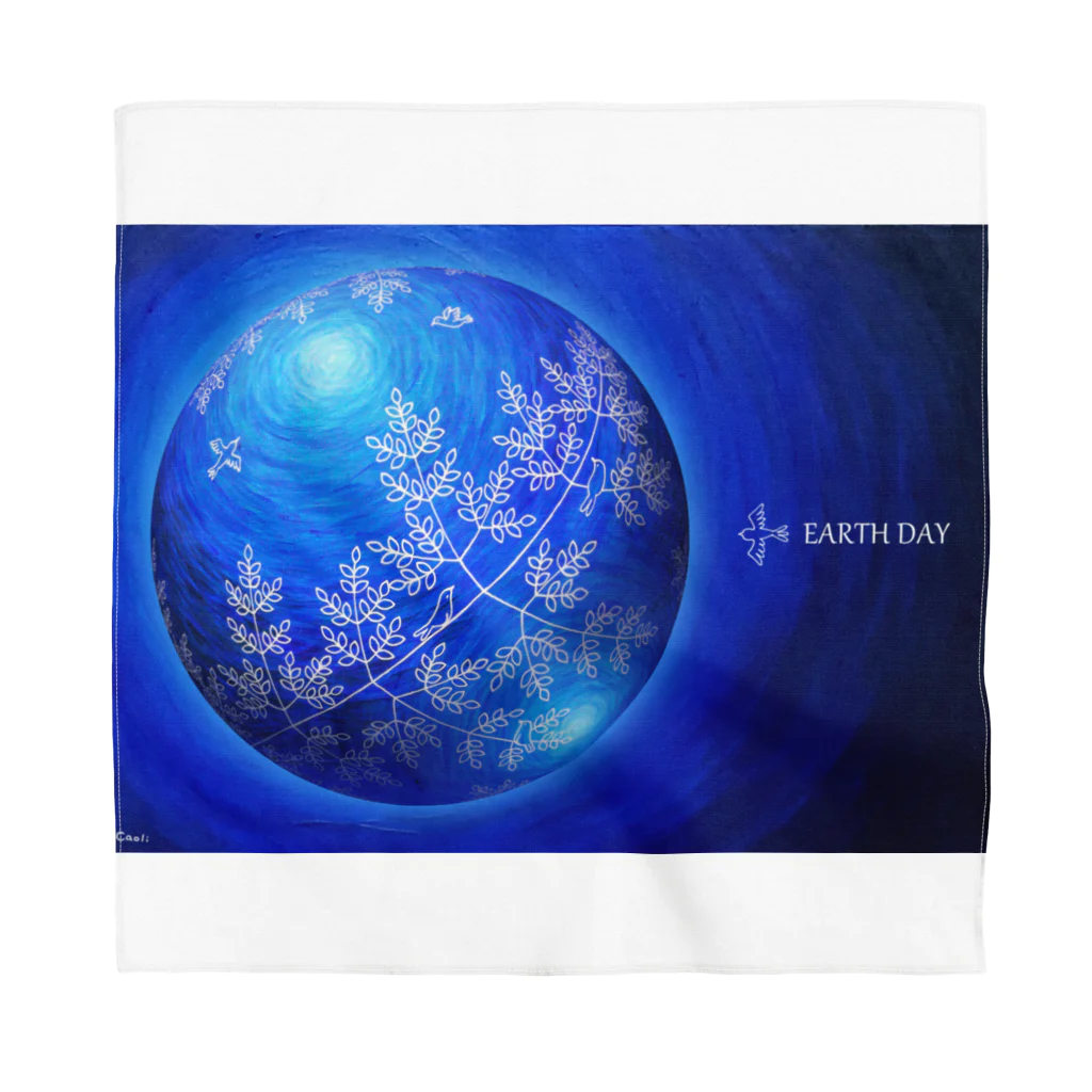 Caoli design shopのEARTH DAY バンダナ