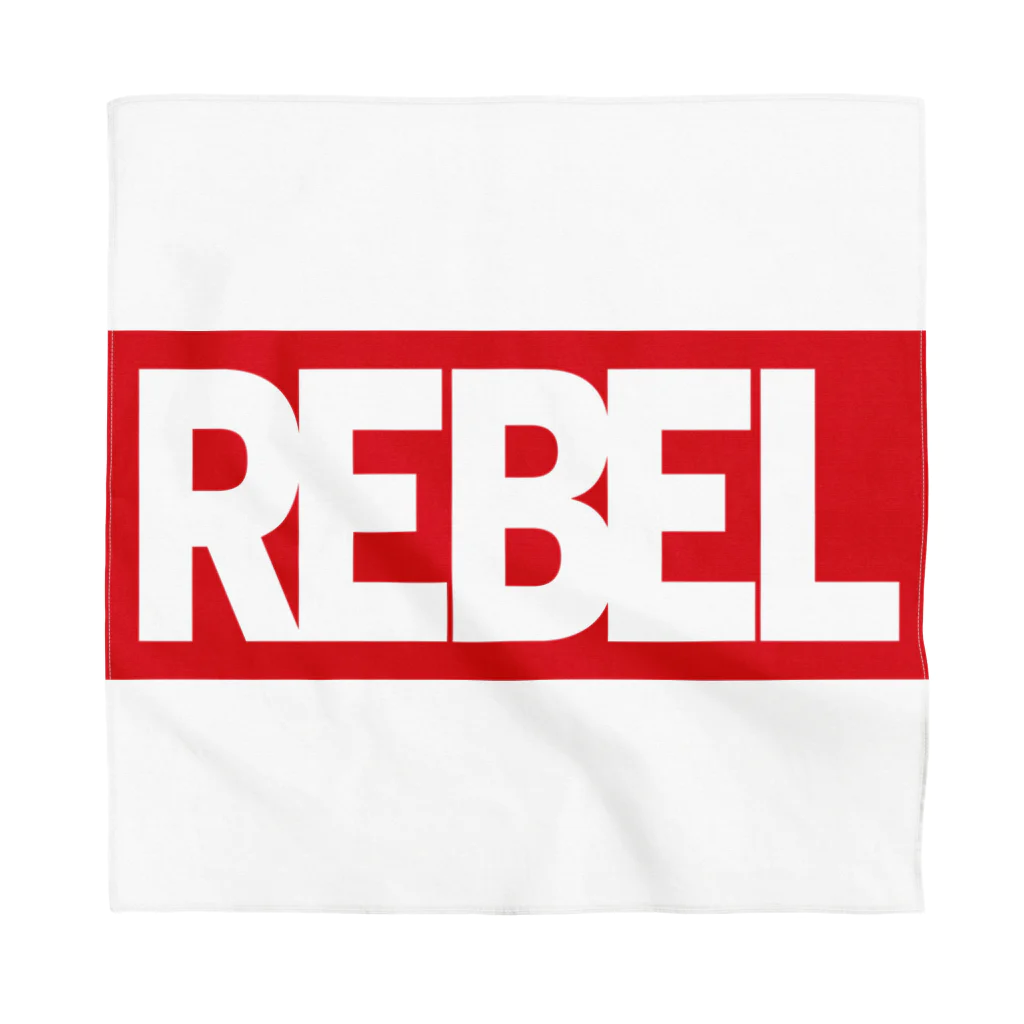 GALACTIC REBELのREBEL RED Bandana