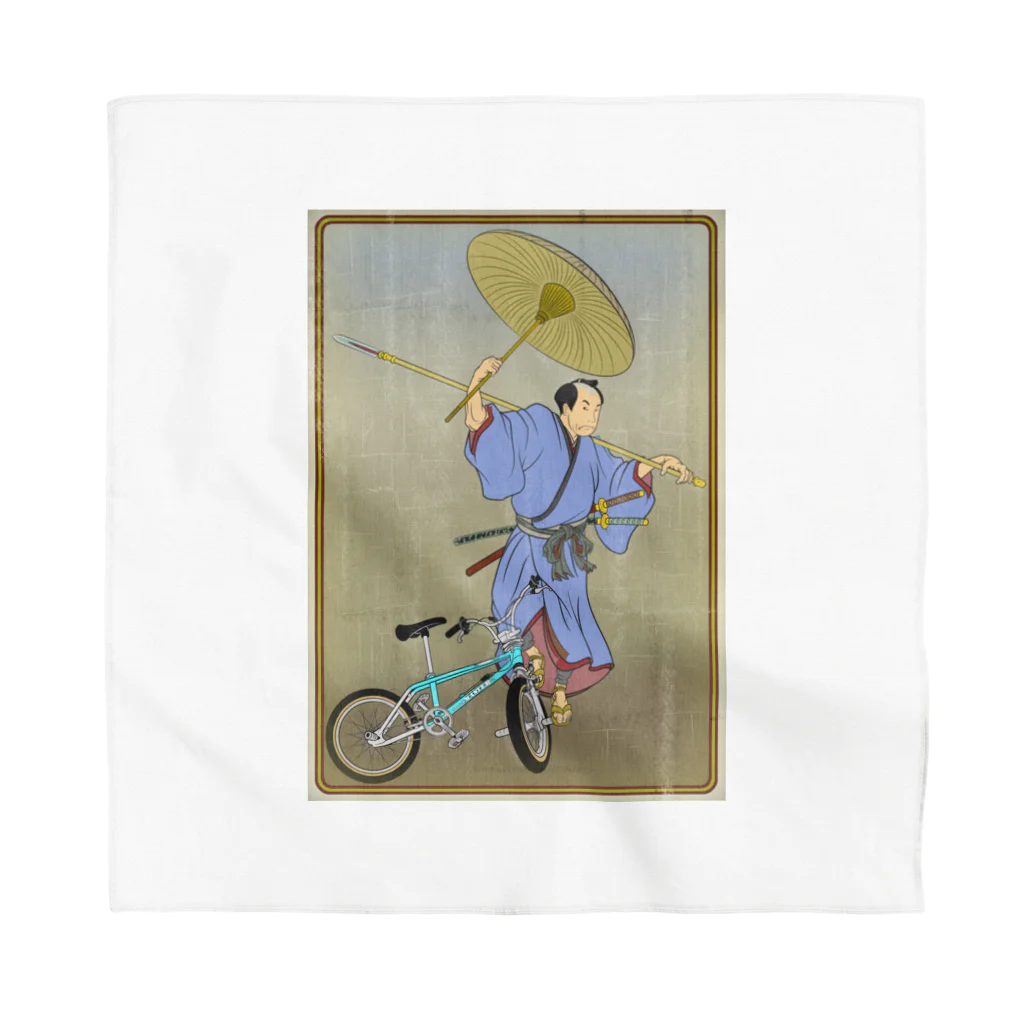 nidan-illustrationの"bmx samurai" #1 Bandana