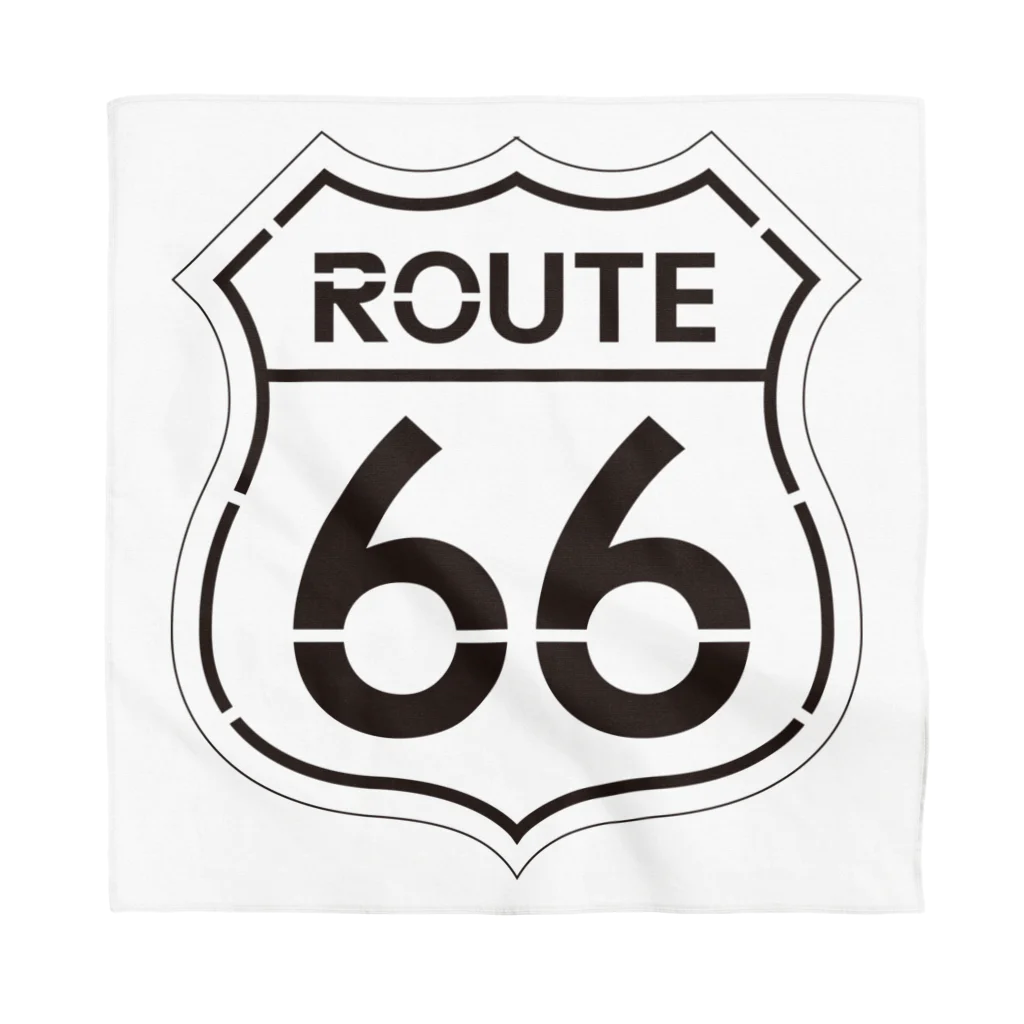 graficoのROUTE 66 バンダナ