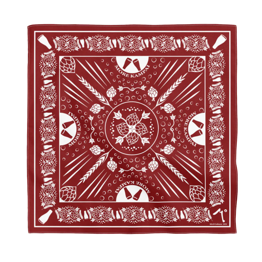 Mix’d Cultures LabのIrish Red Ale (レッドエール) Bandana Bandana