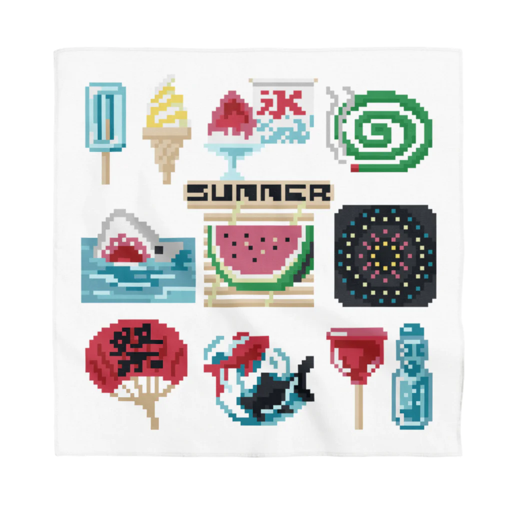 すとろべりーガムFactoryのドットSummer Bandana