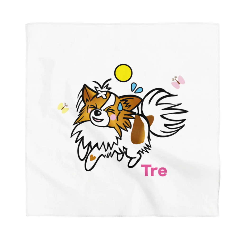 みみのお友達のトレちゃんグッズ Bandana