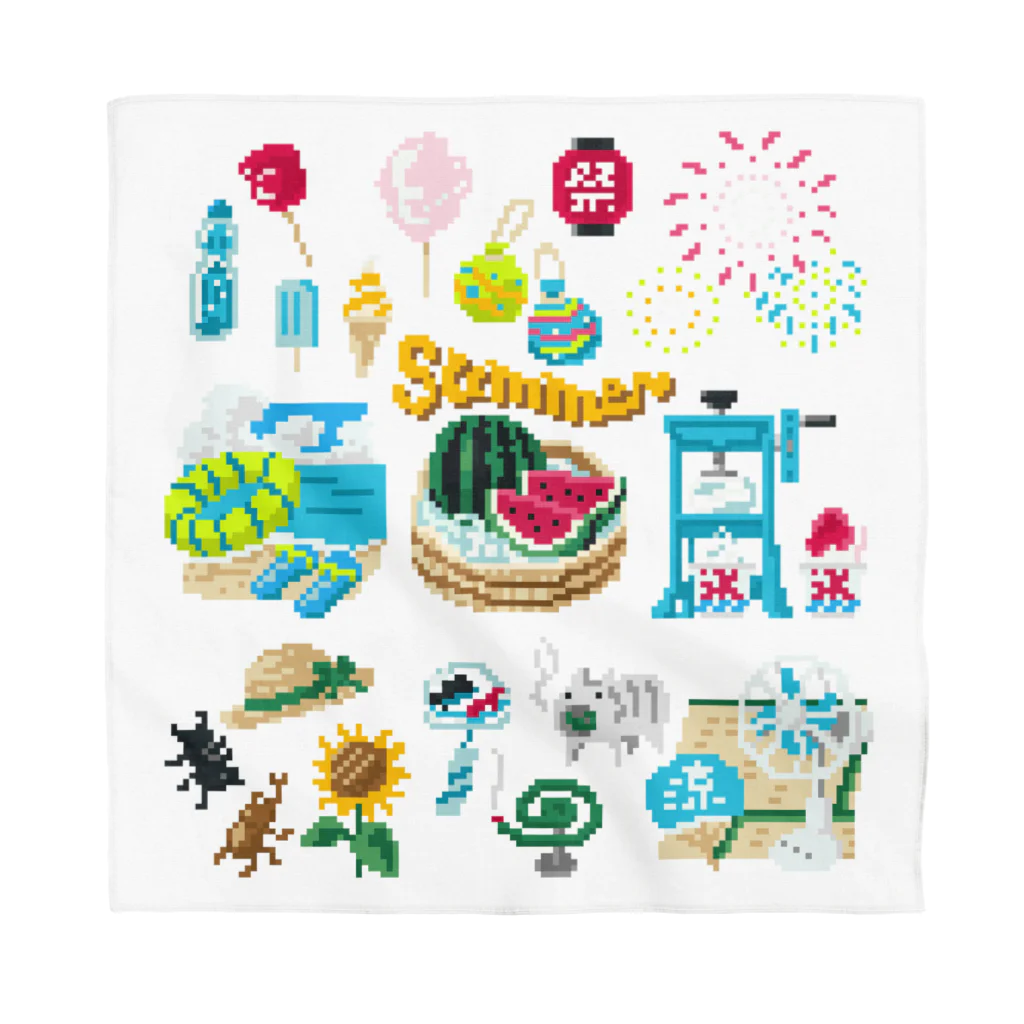 すとろべりーガムFactoryのドットSummer no.2 Bandana