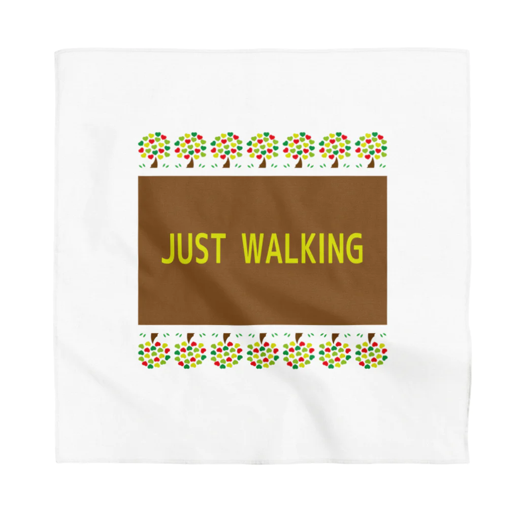 フォーヴァのJUST WALKING Bandana