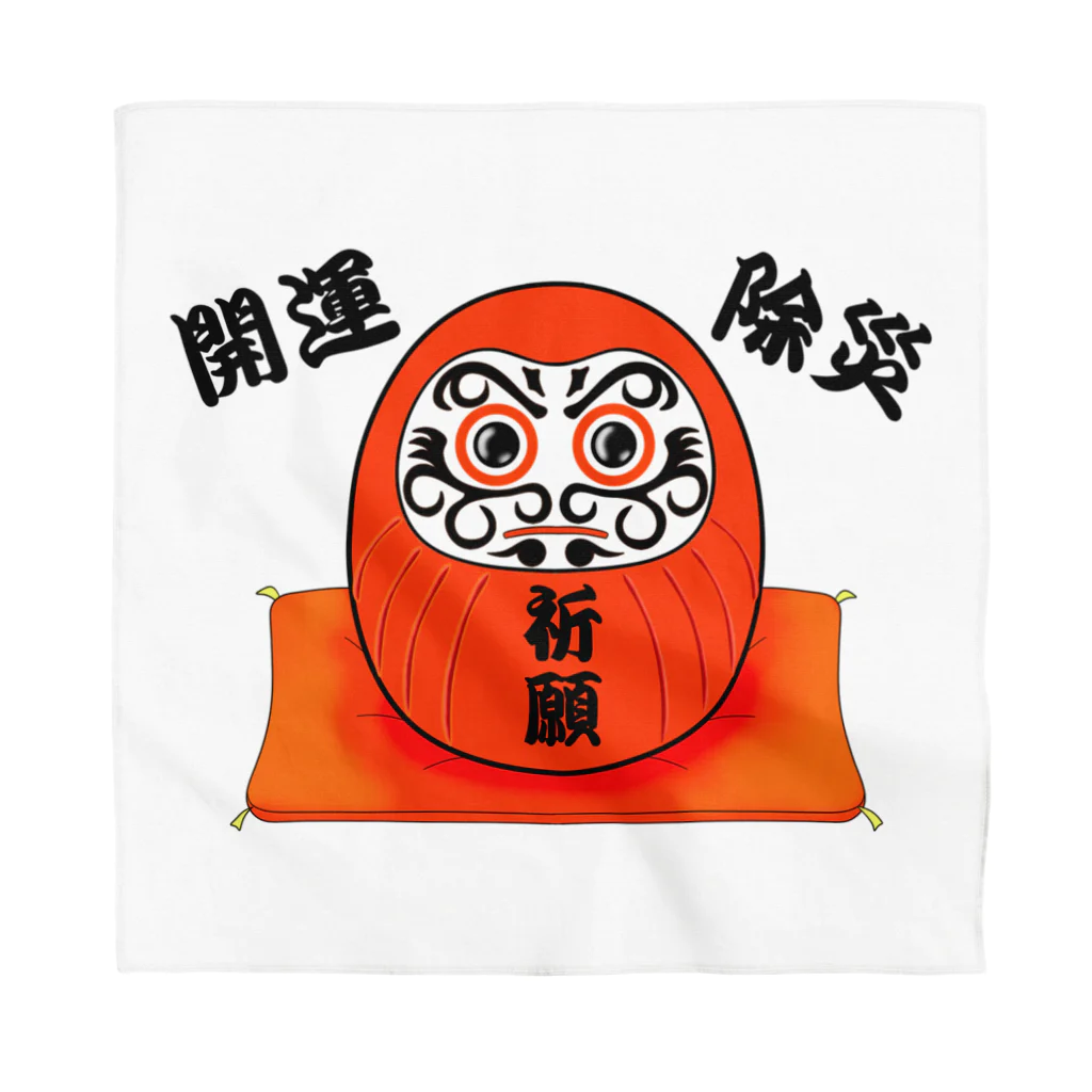 風都水都の祈願達磨 Bandana