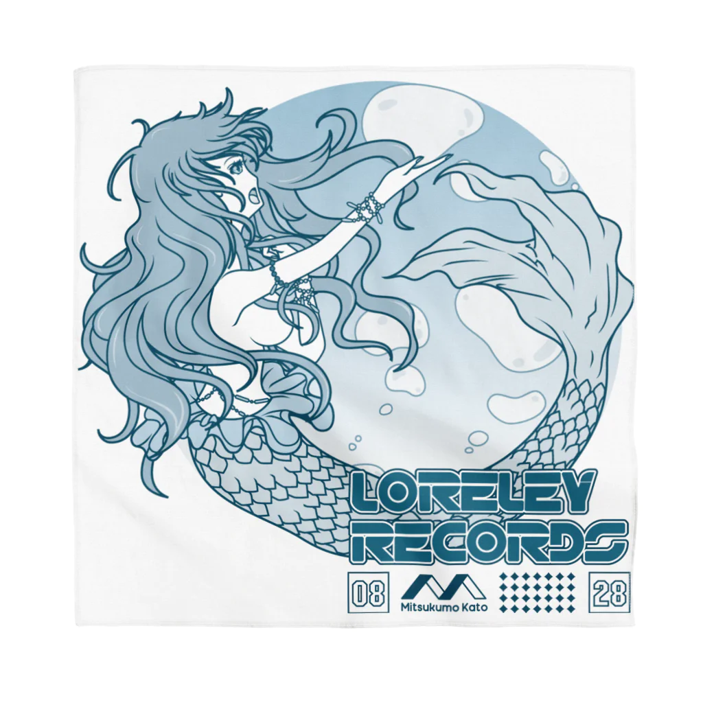 加藤 光雲のLoreley records バンダナ