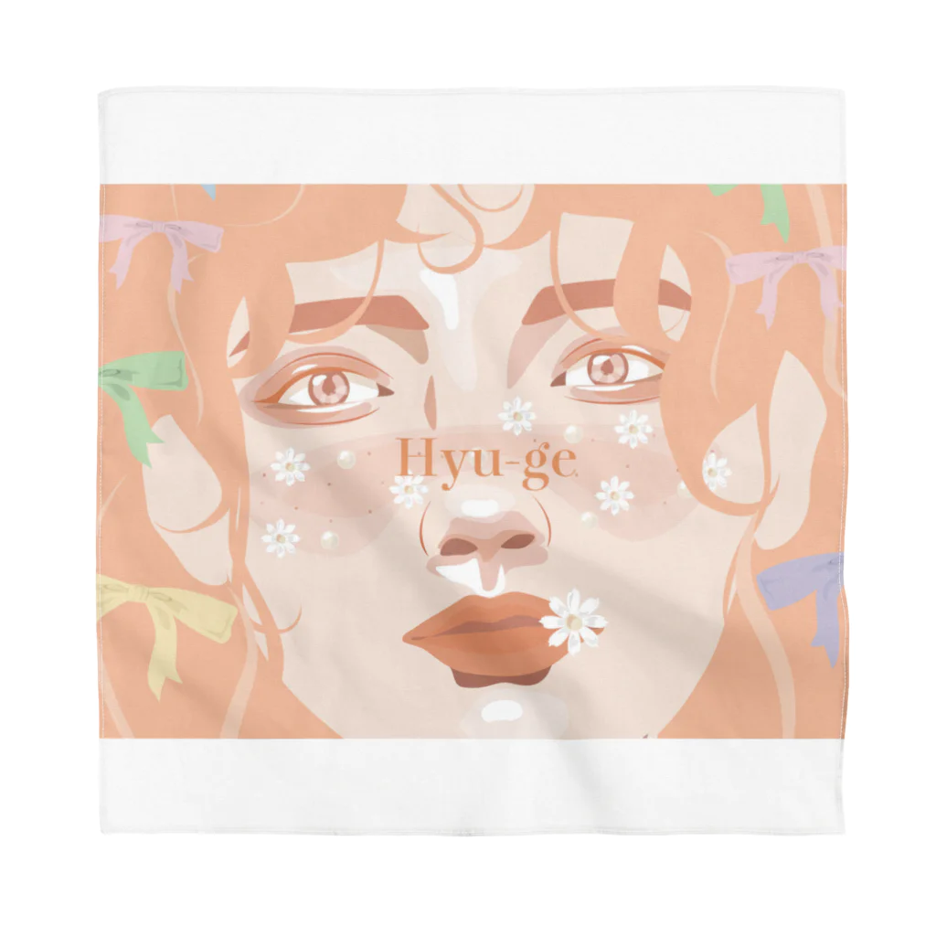 hyu-ge（イラスト）のhyu-ge Bandana