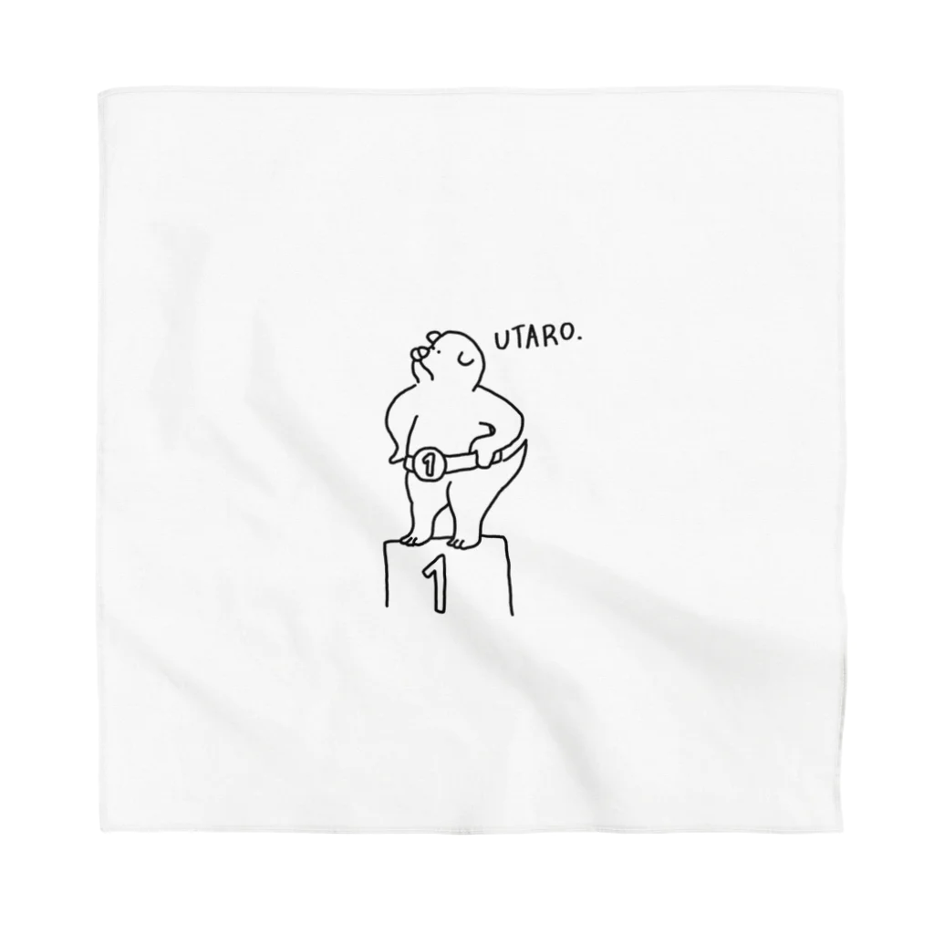 UTARO.co.jpのI am champion ! Bandana