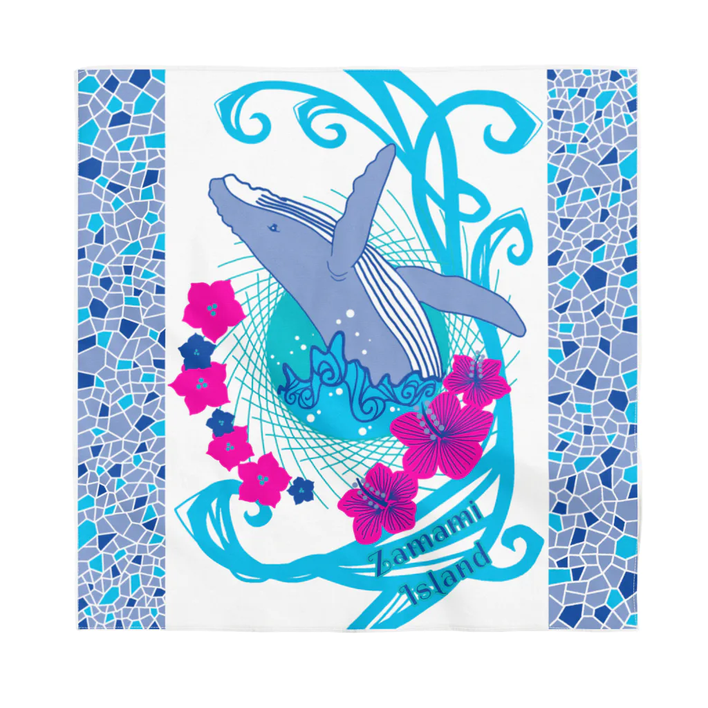 Aquagirl Zamami のZamami クジラブリーチ Bandana