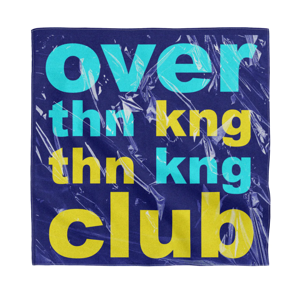 HardyBgoodeのOVERTHINKINGTHINKINGCLUB バンダナ