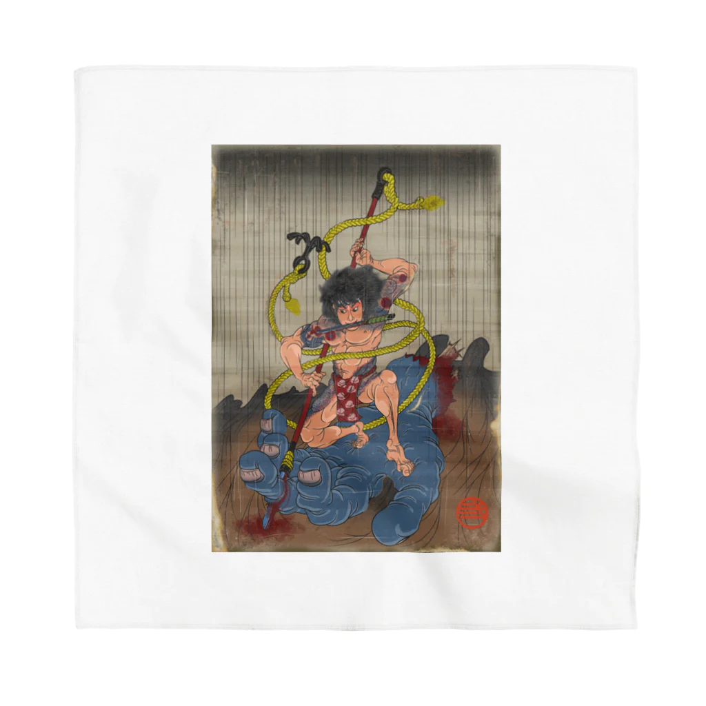 nidan-illustrationの"武者絵" 3-#1 Bandana