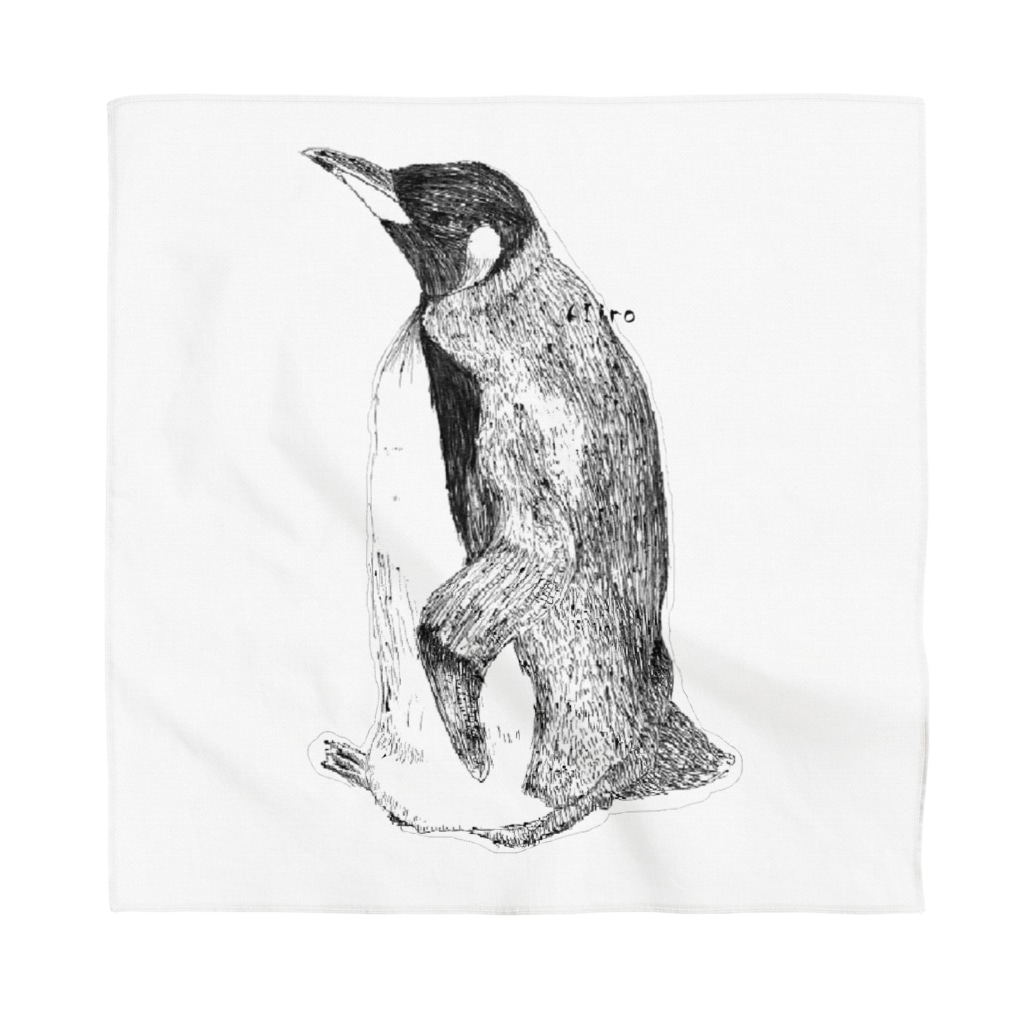 ペンギン ３２１６ 3216mizuiro のバンダナ通販 Suzuri スズリ