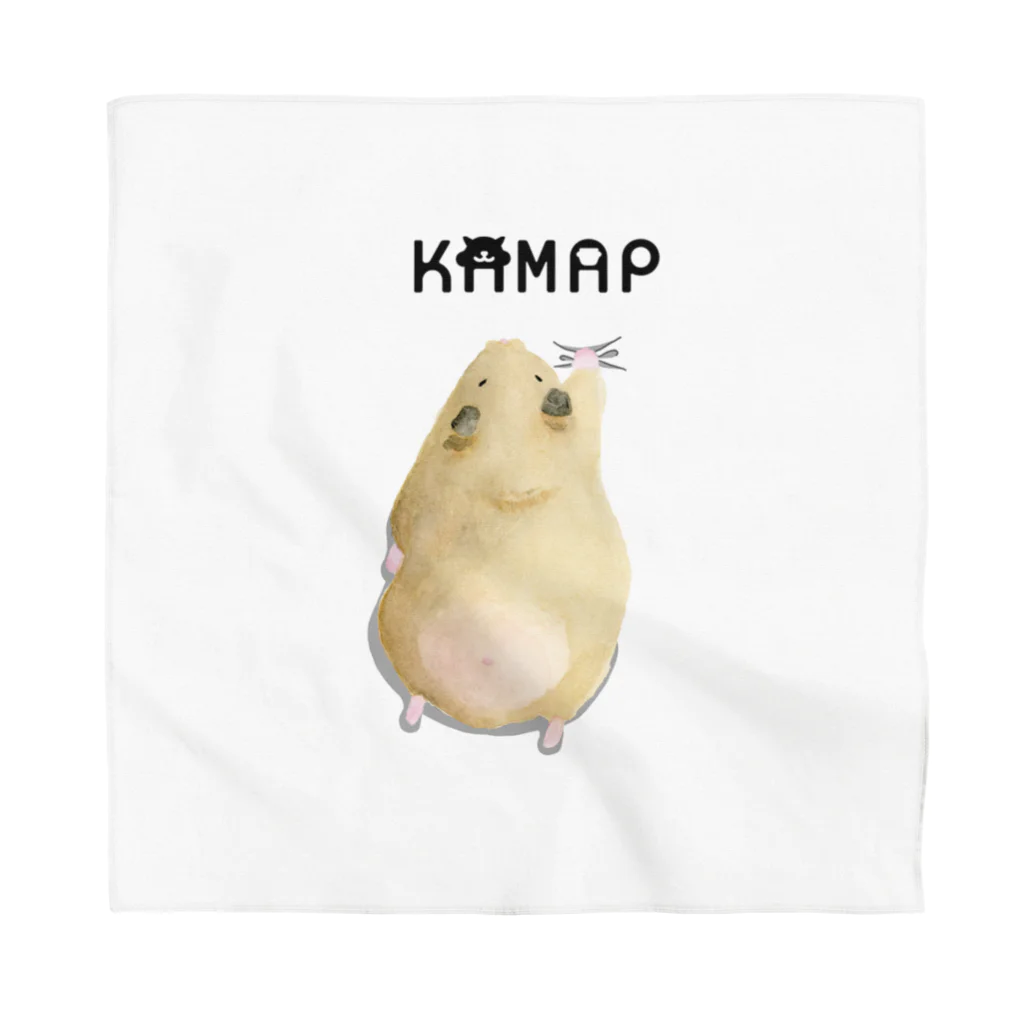 KAMAP ＆ Ricaの【KAMAP】ぎゅっとキンクマハムスター バンダナ