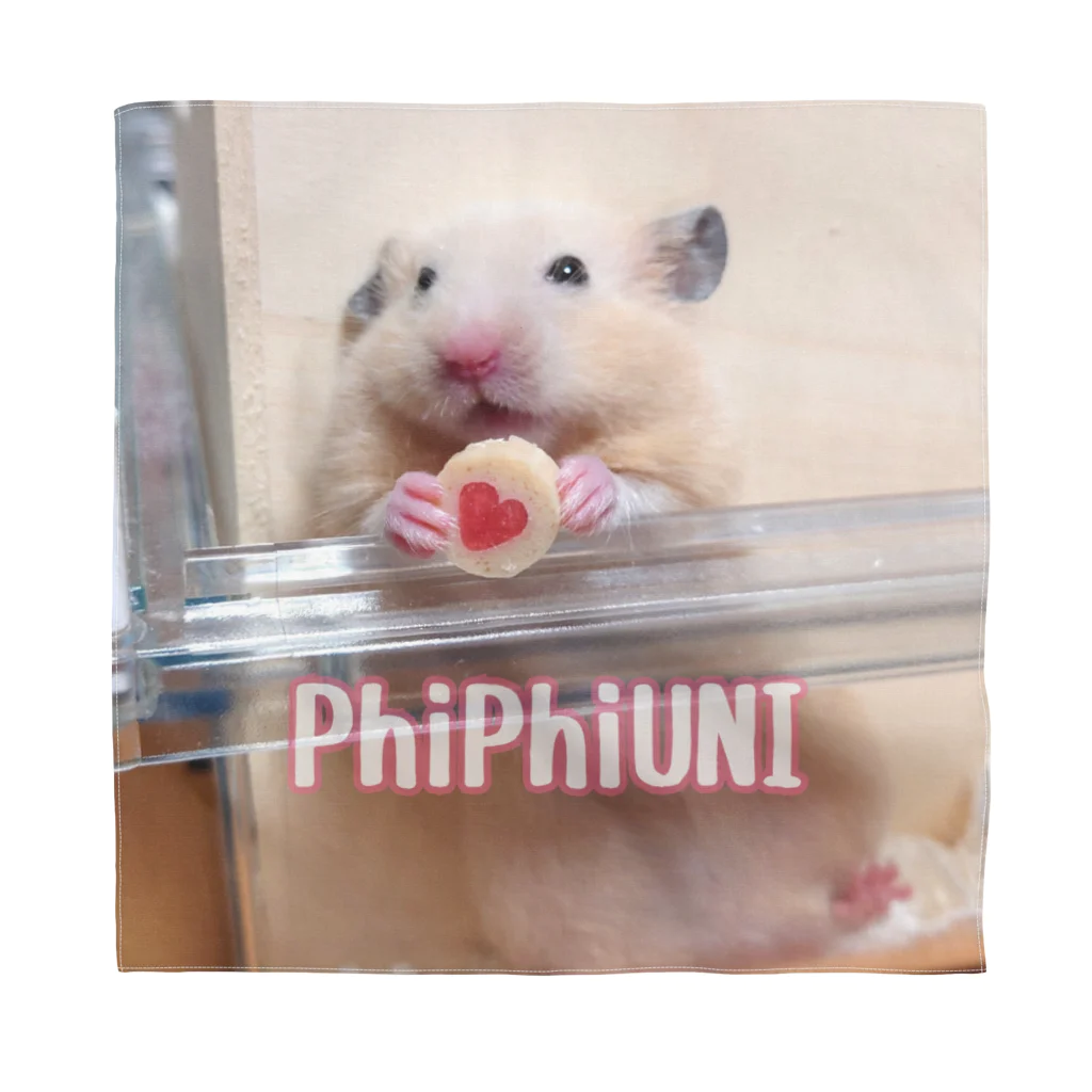 うに🐹きんくまのPhiPhiUNI バンダナ