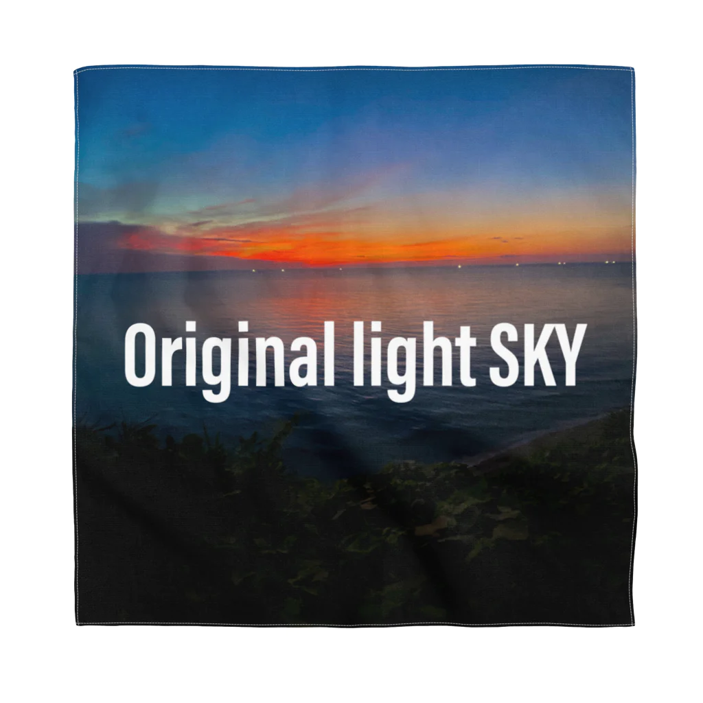 空のオンラインショップのOriginal light SKY バンダナ