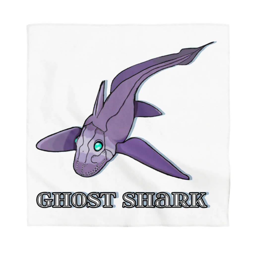 LalaHangeulのGhost Shark バンダナ