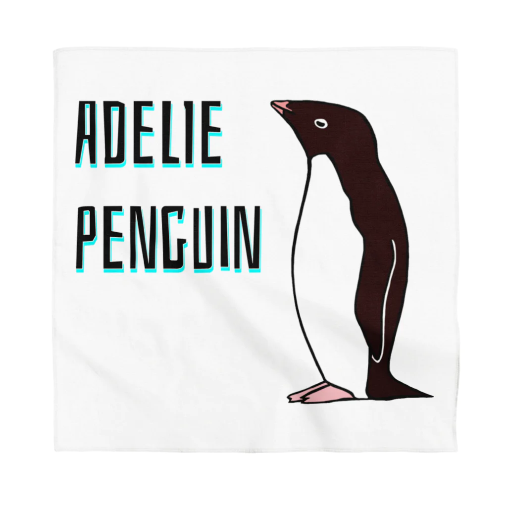 LalaHangeulのAdelie penguin(アデリーペンギン) バンダナ