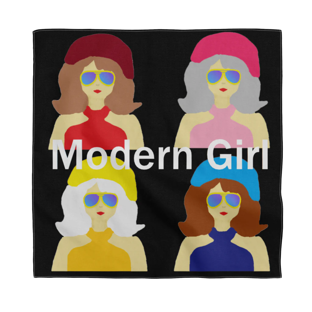 はっぴーあっぴーのModern Girl バンダナ