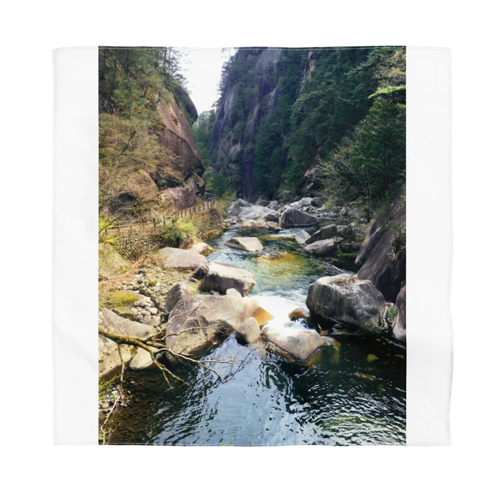 2929gawDesignShop358のRivers and waterfalls of nature バンダナ