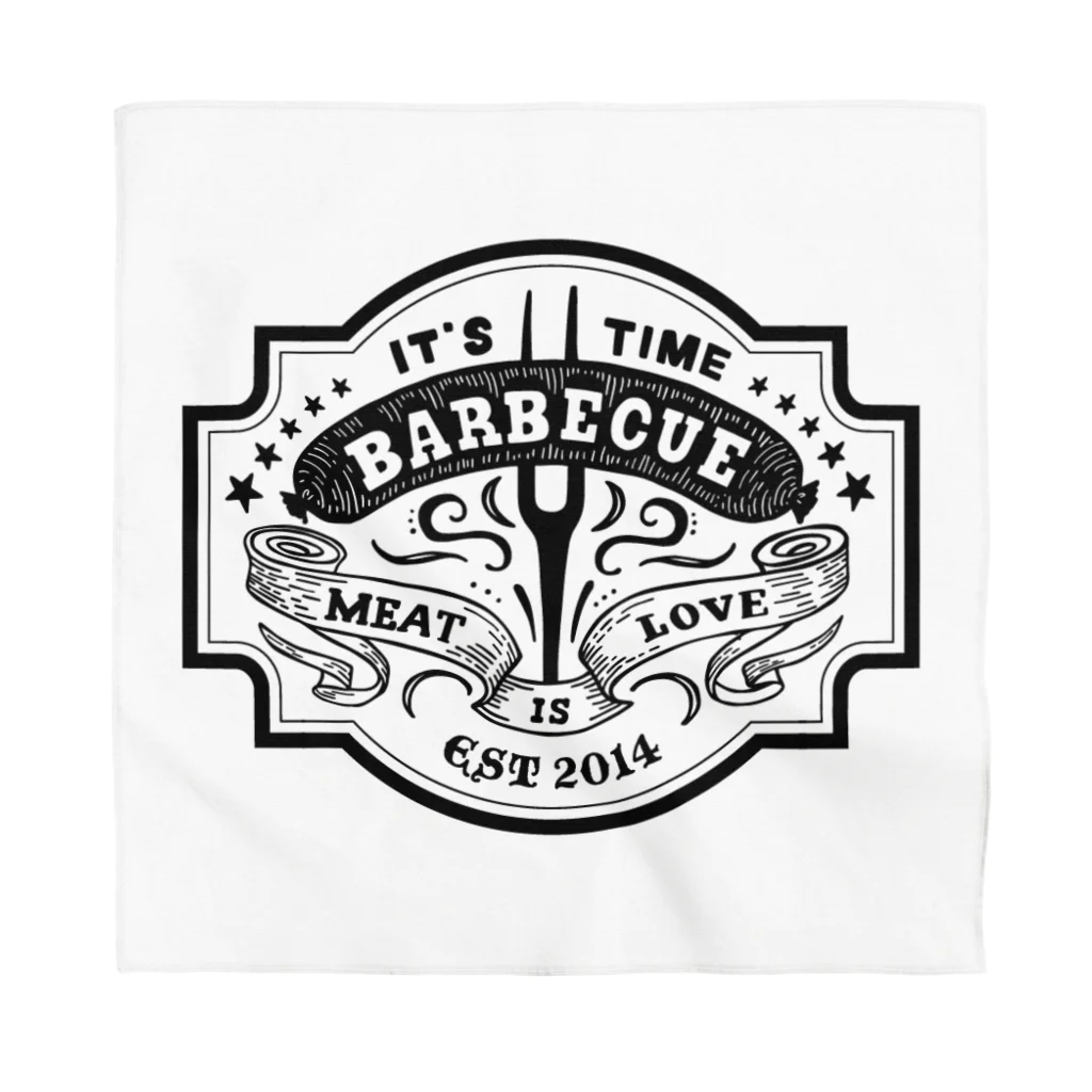 &BBQのバーベキューグッズ販売のソーセージ雑貨 Bandana