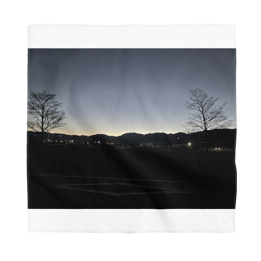 2929gawDesignShop358のEarly winter sunrise Bandana