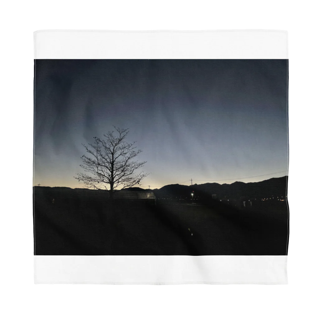 2929gawDesignShop358のEarly winter sunrise Bandana