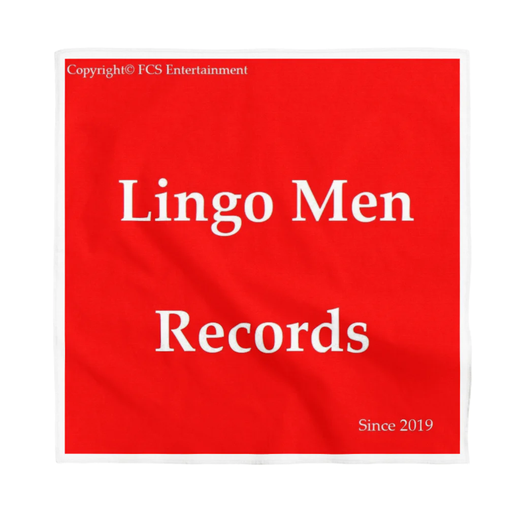 FCS Entertainmentの#Lingo_Men_Records Bandana