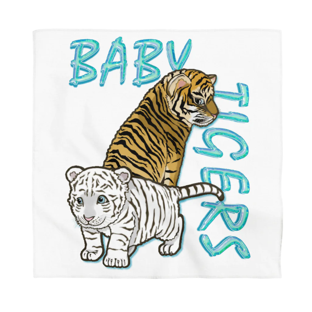 LalaHangeulのBABY TIGERS バンダナ