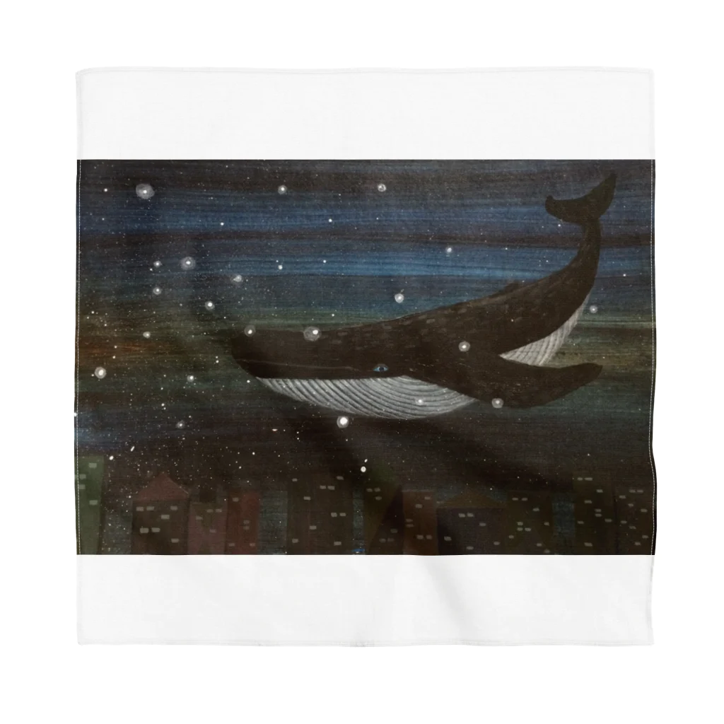 kayashopの夜に浮かぶ鯨 Bandana