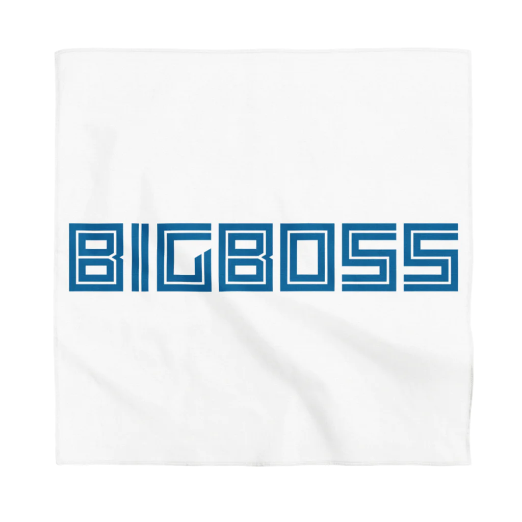 【何字ゃ文字屋】の「BIG BOSS」新ロゴ フォント Bandana