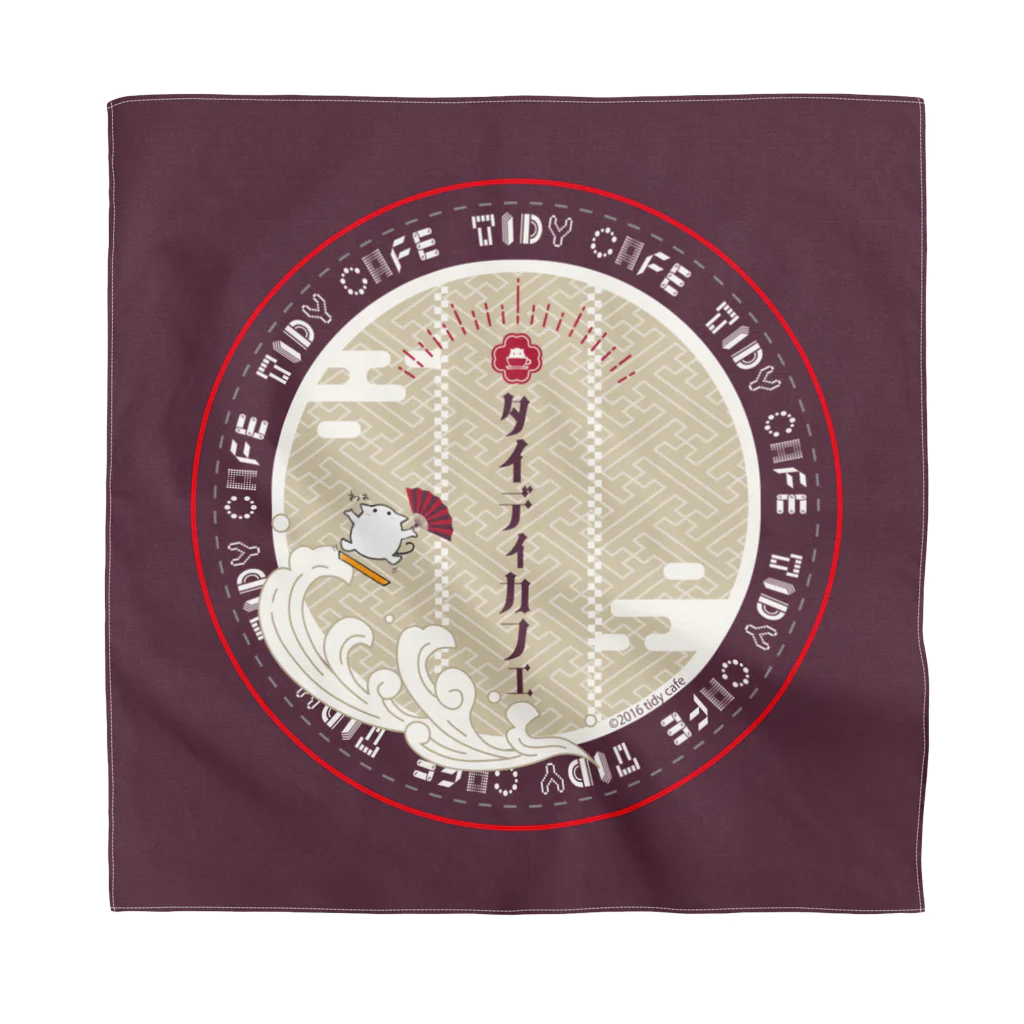 tidycafe のわあ。てでぃ Bandana