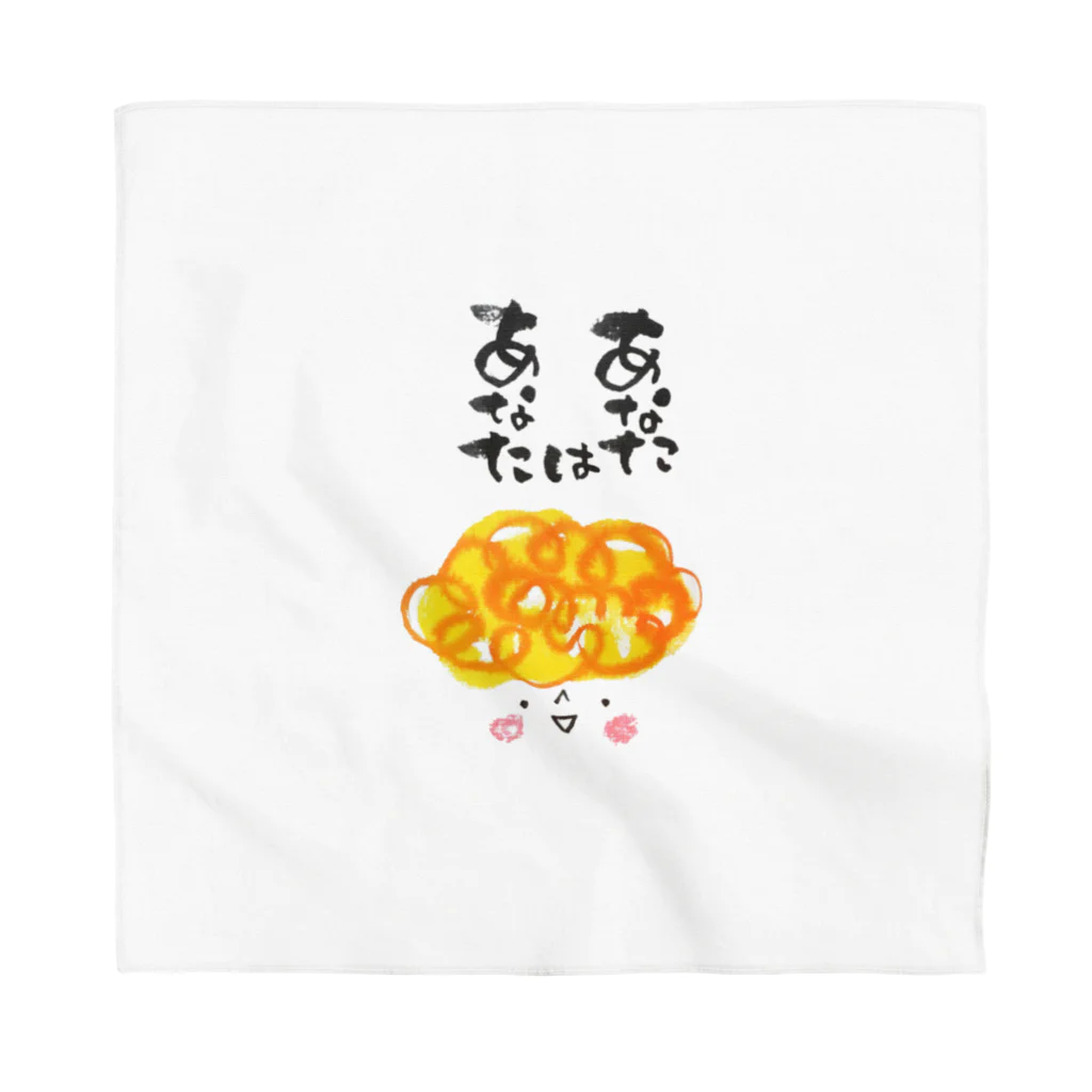 ふでこのゆるふでのもじゃもじゃくん Bandana