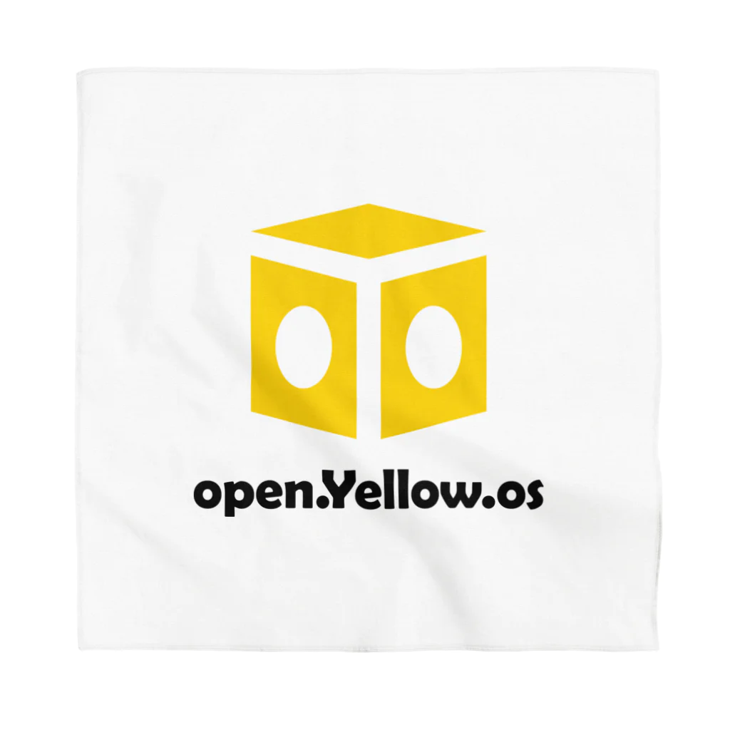 open.Yellow.os original official goods storeのopen.Yellow.os公式支援グッズ Bandana