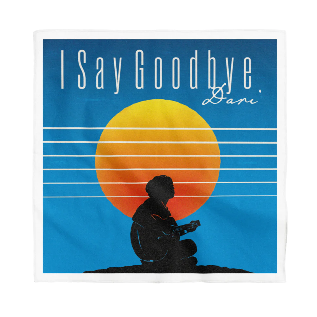 Dariグッズ公式のI Say Goodbye 1万枚突破目前限定発売 Bandana