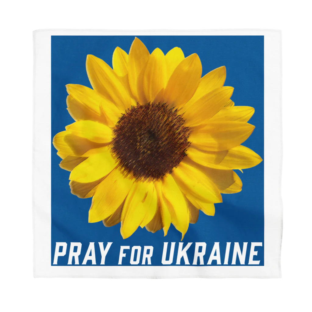 KUMANOSHIMBUN 熊野新聞社のPRAY FOR UKRAINE Bandana