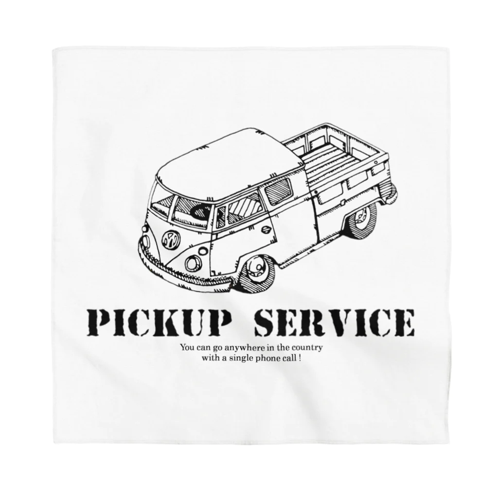 Nhat markのpick up service バンダナ