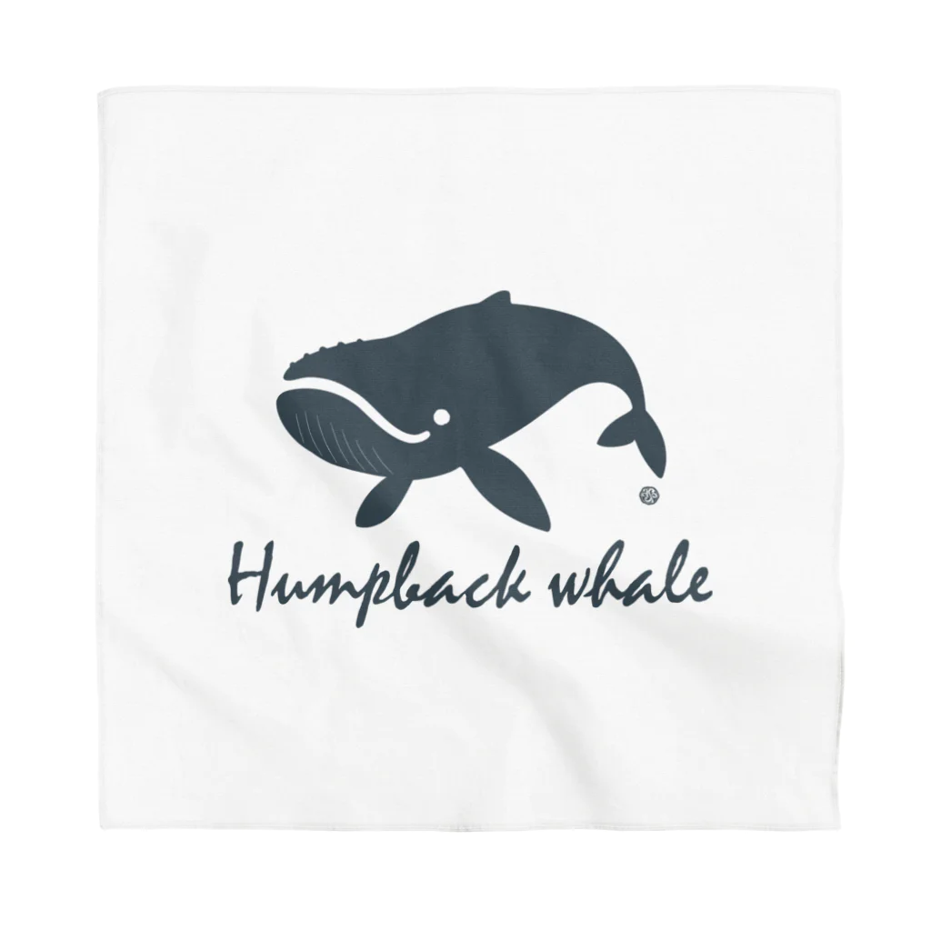 Atelier Pomme verte のHumpback whale22 バンダナ