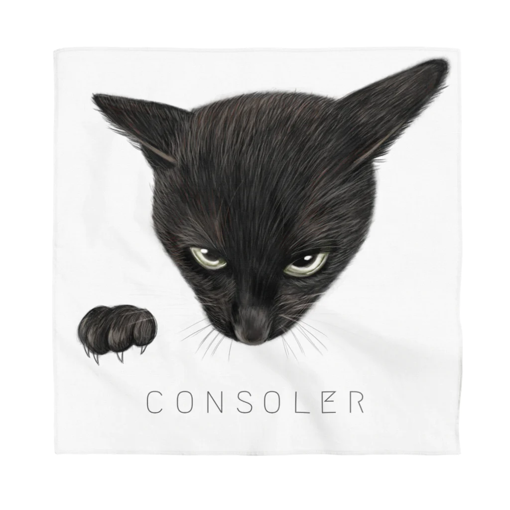 CONSOLER(コンソレ)のCONSOLER 猫 004 バンダナ