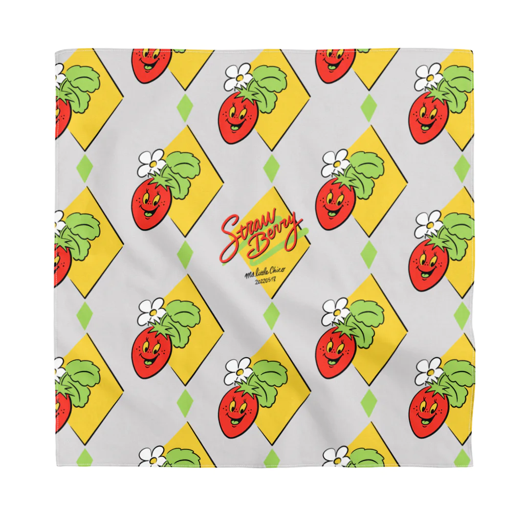 Cookie Cartoon Clubの20220517_strawberry Bandana