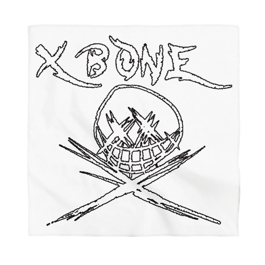 Ａ’ｚｗｏｒｋＳのRAKUGAKIXBONE Bandana