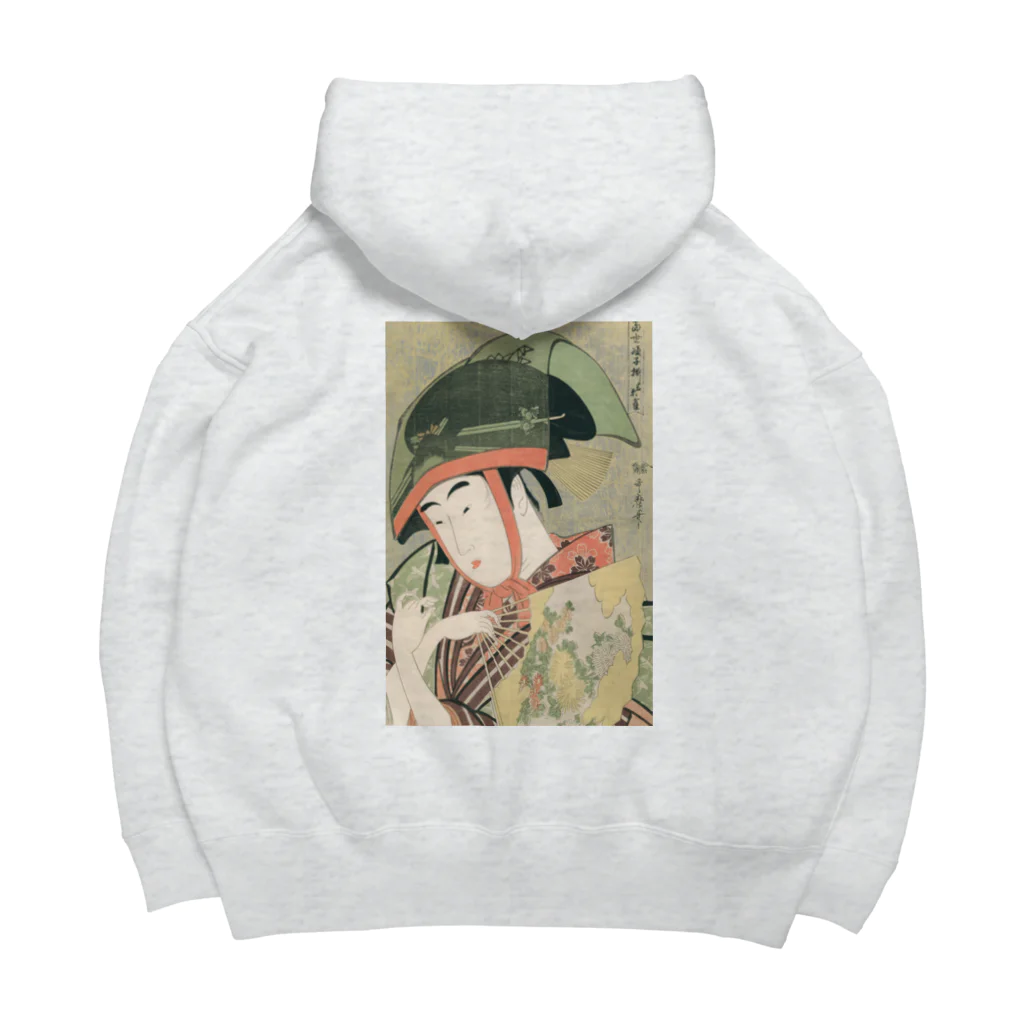 寿めでたや(ukiyoe)のUTAMARO Big Hoodie