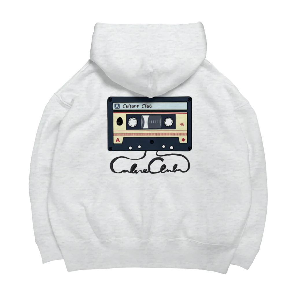 Culture Clubの[ Culture Club ] CASSETTE TAPE OVERSIZED FOODIE① Big Hoodie