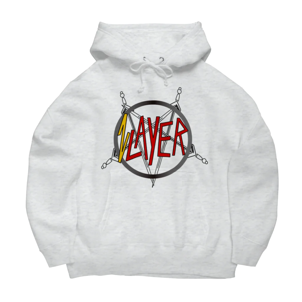 ZLAYER unofficial ShopのZLAYER ペンタグラム Big Hoodie