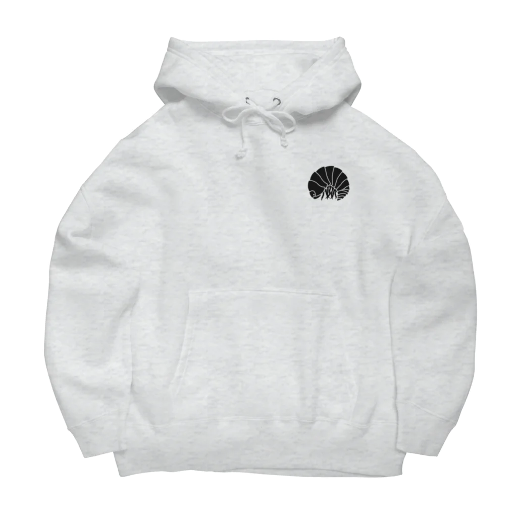 kg_shopの[☆両面] ダンゴムシだ【視力検査表パロディ】 Big Hoodie