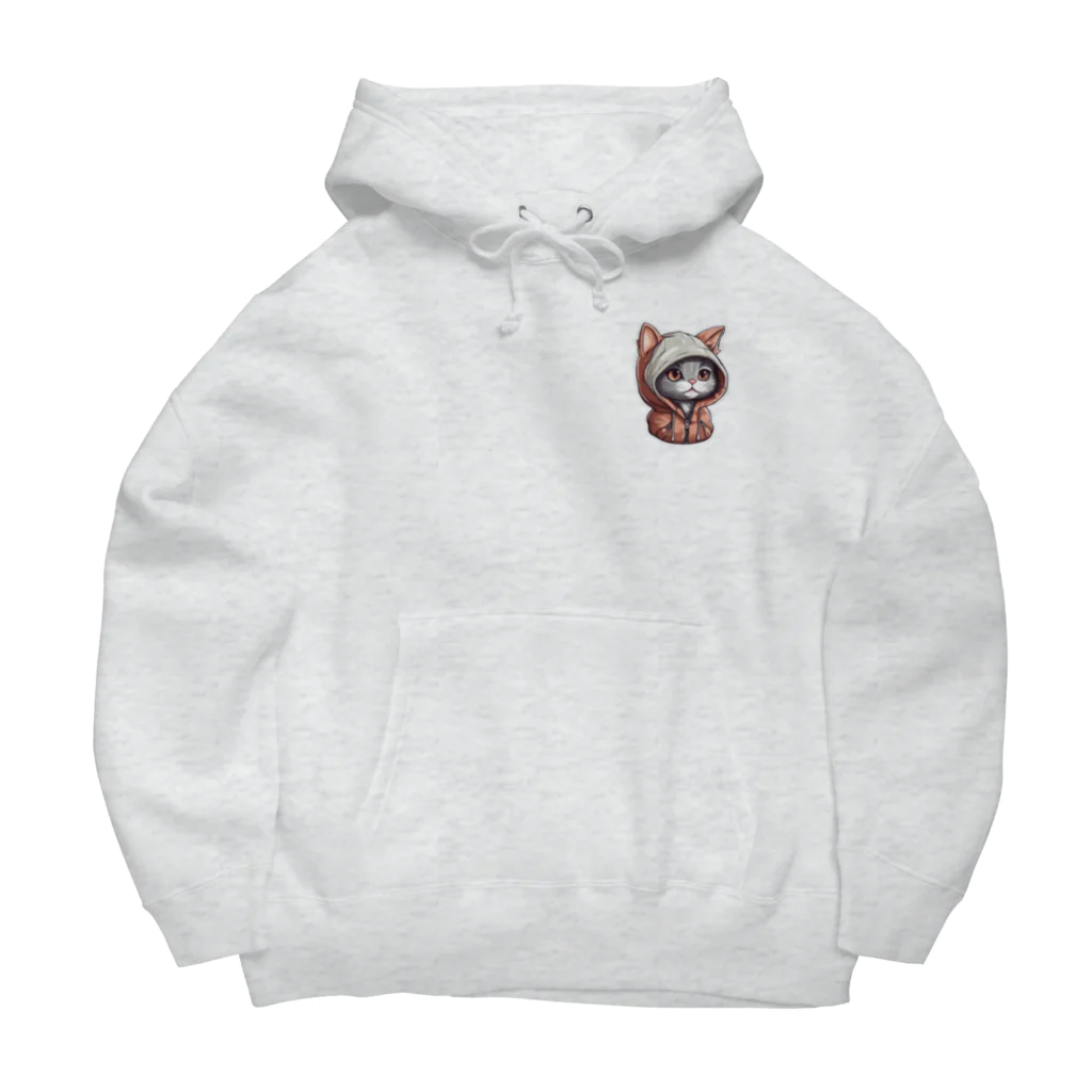 morohey_shopのアン【TEAM キャット フード】ステッカー80×80  パーカー各種 Big Hoodie