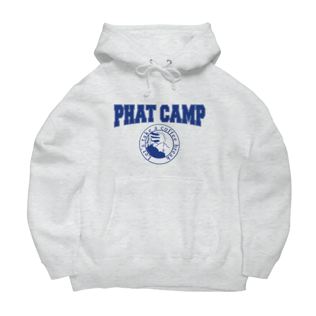 こっしーチャンネルのPHAT CAMP BLUE ビッグシルエットパーカー