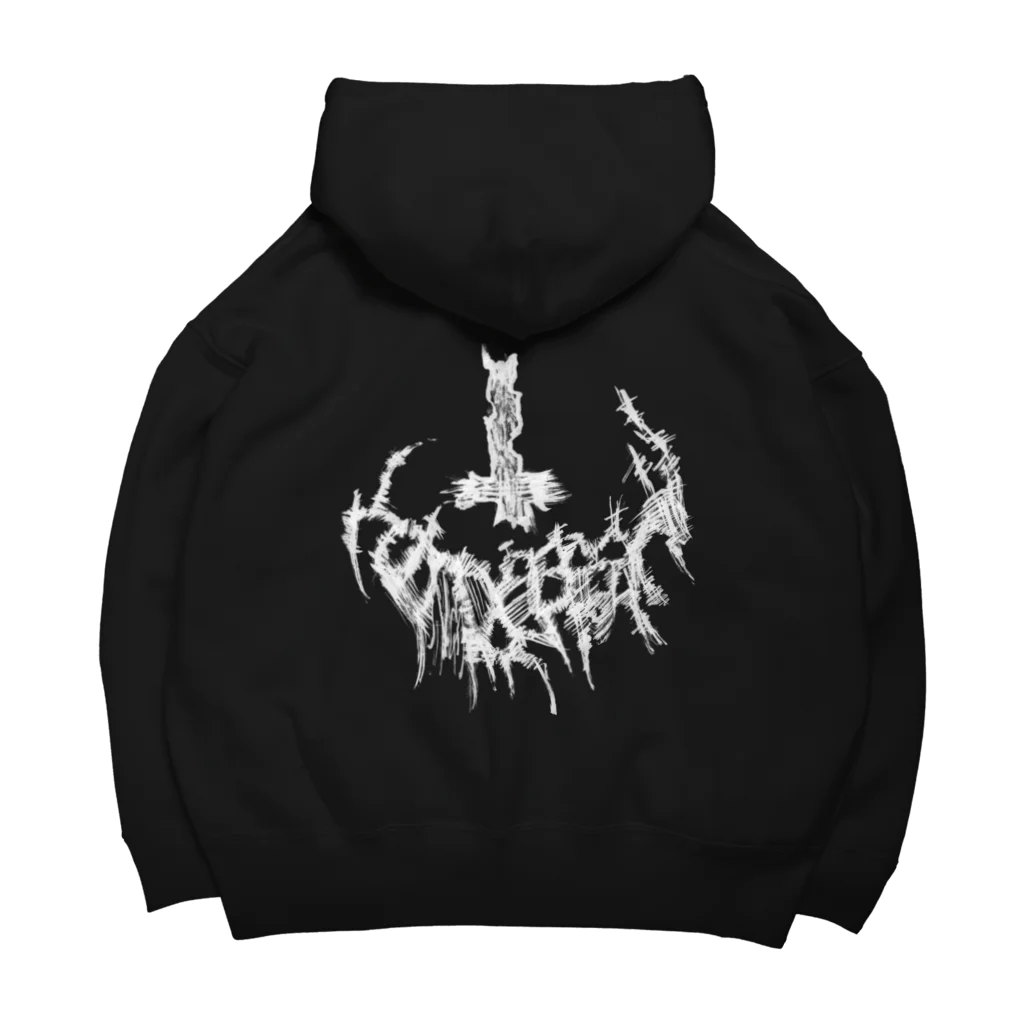 PARROTの退廃黒 Big Hoodie